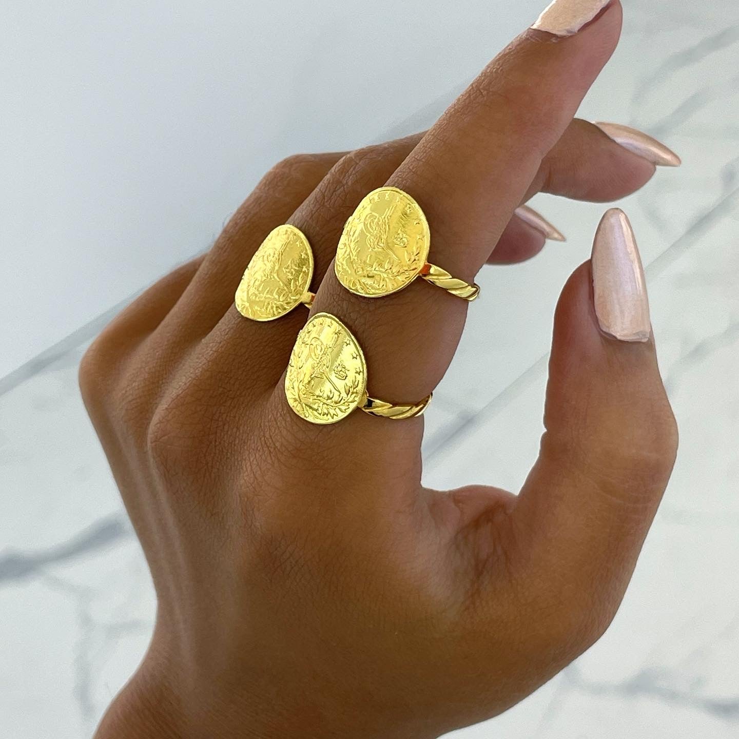 Tugra Burma Ring